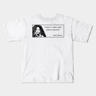 Janet Jackson Kids T-Shirt